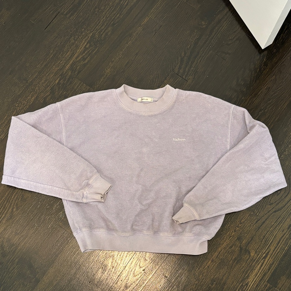 Madhappy Lavender Crewneck Sweater